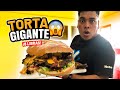 COMIENDO la TORTA 🍔 MAS GRANDE de EL SALVADOR 🇸🇻