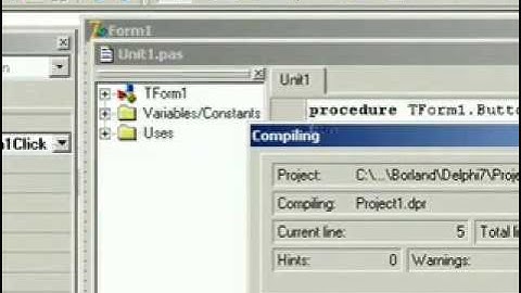 Aprenda a programar em delphi - aula 2