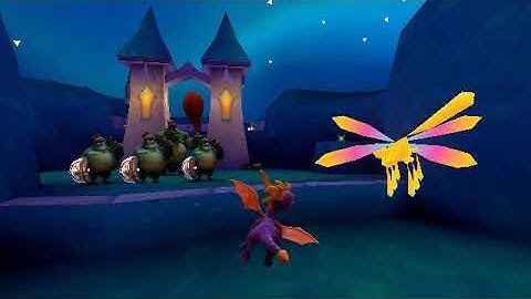 Spyro: Reignited Trilogy "Retraux Mod" |  Dark Hollow and Sparx Test!
