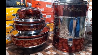 Fancy Kitchen Hot Pot Set AND Water Cooler Design