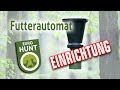 Einrichtung der eurohunt futterautomaten 6v 12v pro