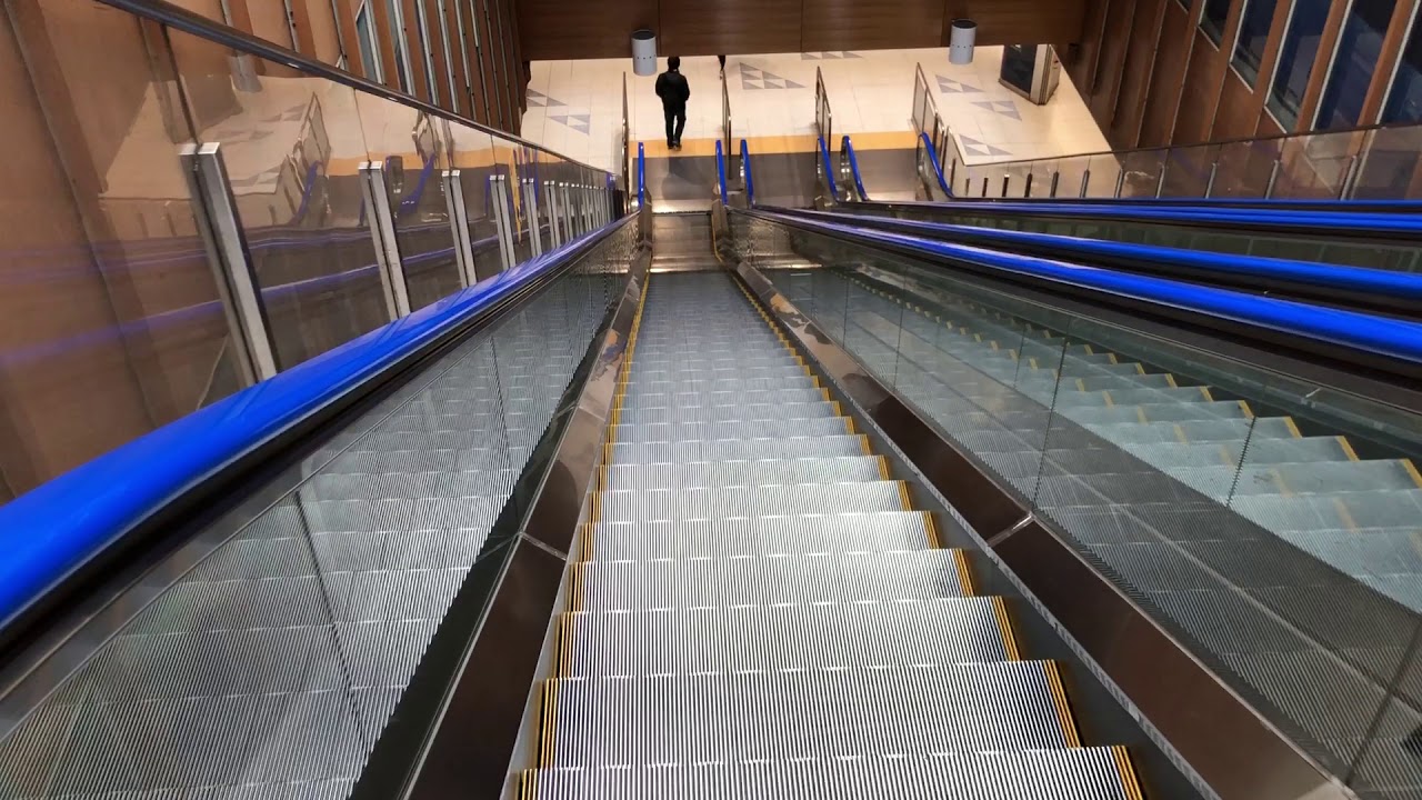 東京テレポート駅 改札内エスカレーター Youtube