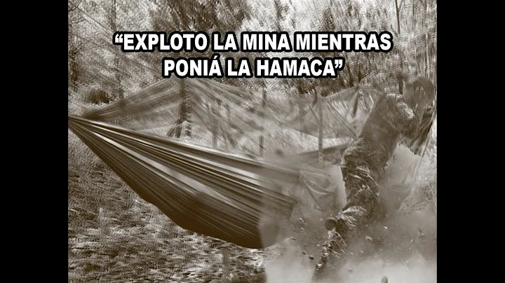 "EXPLOTO LA MINA MIENTRAS PONI LA HAMACA"  SGTO AG...