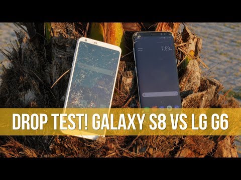 Galaxy S8 vs LG G6 drop test: which is tougher?