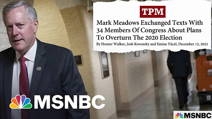 Mark Meadows Is The Epicenter Of The Architecture ...