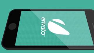 iPhone Flat App Presentation screenshot 3