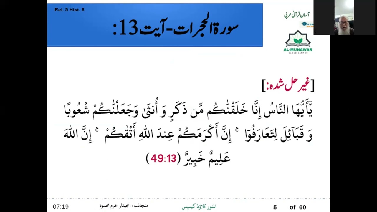 Sahri Time Urdu Lesson 14