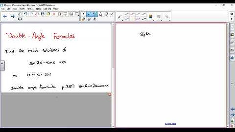 Multiple Angle and Product to Sum Formulas Lecture Video
