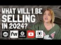 My 2024 Plans (Print on Demand, Selling Digital Downloads, Affiliate Marketing &amp; Youtube)