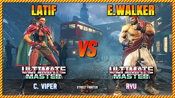 Street Fighter 6 ▰ LATIF (C.Viper) vs ENDINGWALKER (Ryu) ▰ SF6 High Level Gameplay