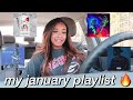 DRIVE W/ ME back to school| my lit january 2021 music playlist