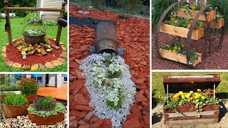 35 Rustic Garden Ideas for a Charming Outdoor Space | DIY Rustic Garden Decor