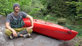 Testpaddeln im Natseq Kayak Innovations