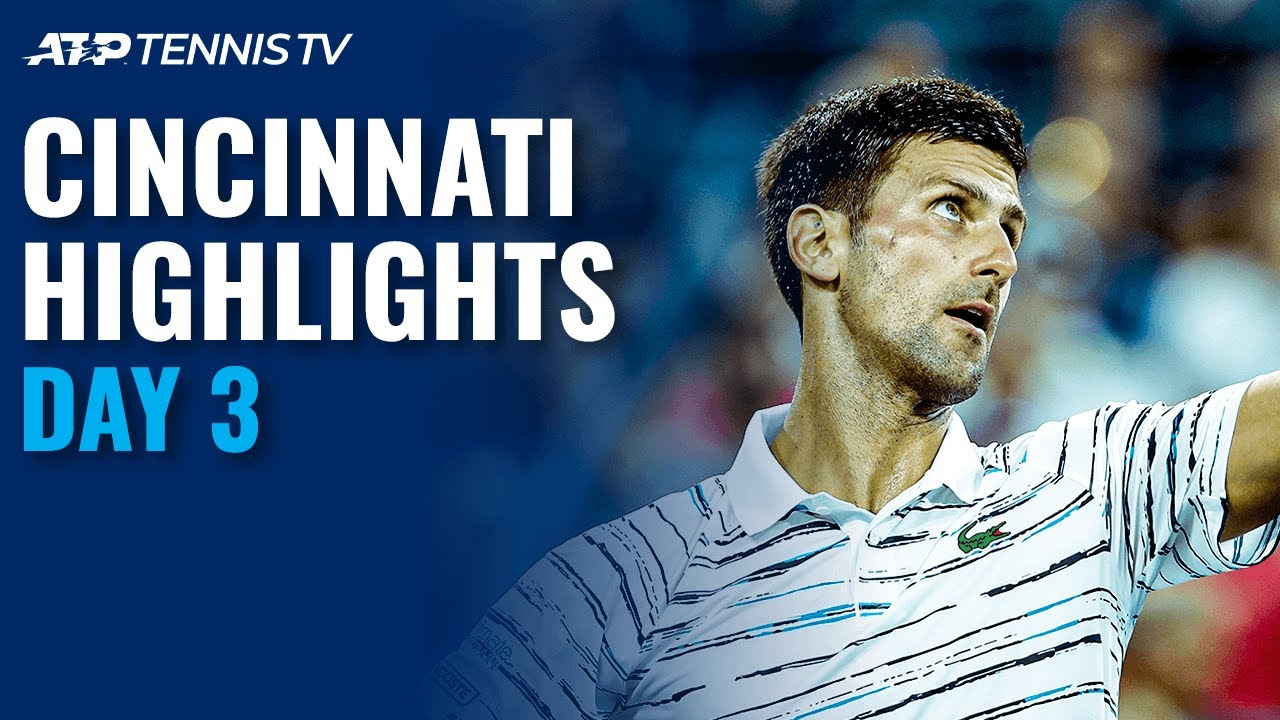 Djokovic Keeps Streak Alive; Murray Turns Back Clock | Cincinnati 2020 Highlights Day 3