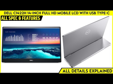 Test écran externe USB-C Dell C1422H : Augmentez votre productivité avec un  second écran portable – LaptopSpirit