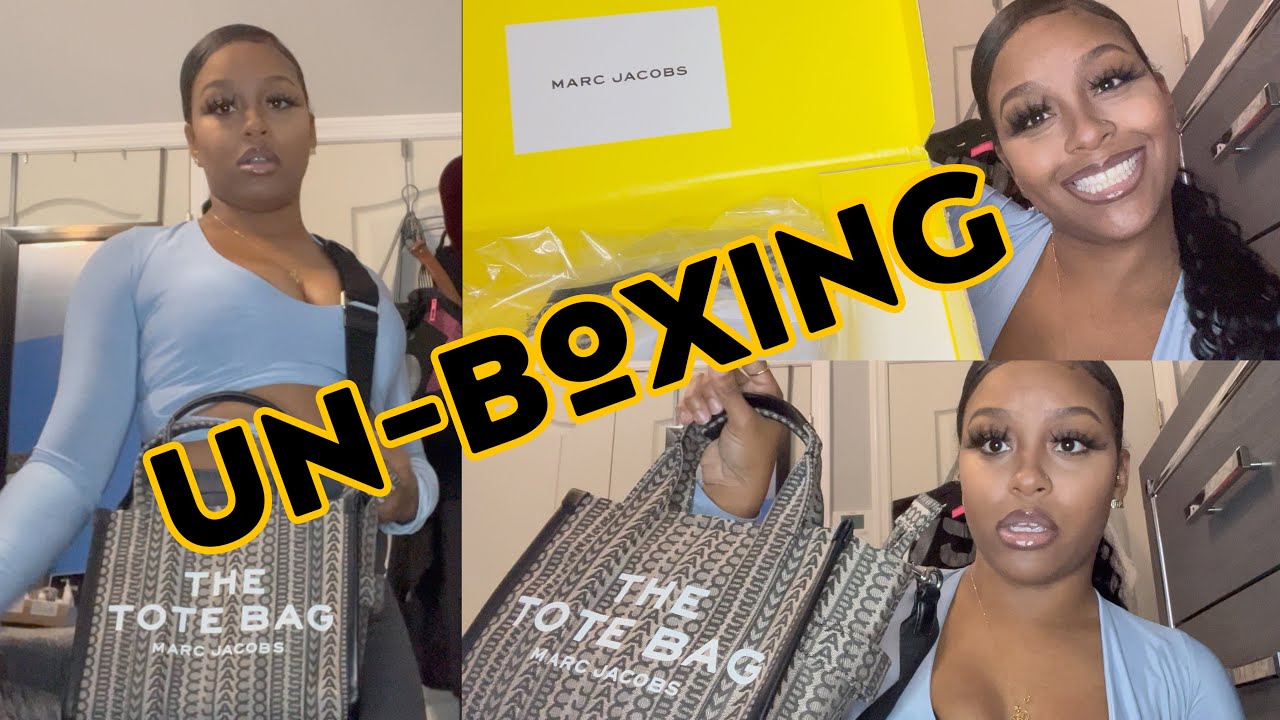 Marc Jacobs Monogram Tote Bag Unboxing