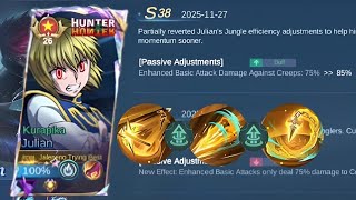 JULIAN BUFF! NEW META? 😱 BEST BUILD AND EMBLEM -Mobile Legends