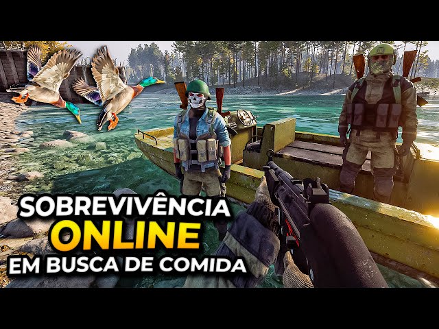 BUSCAMOS COMIDA CAÇANDO NO DAYZ BARATO - JOGO DE SOBREVIVÊNCIA