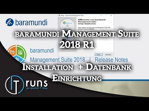 Baramundi Management Suite Installation und Datenbank einrichten ✦ Neu Aufnahme