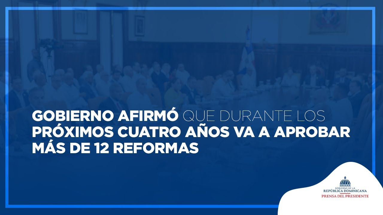 Presidente Abinader encabeza Consejo de Ministros y Directores - YouTube