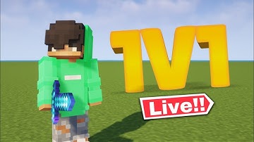 HIVE LIVE BUT I 1v1 YOU!!!! COME JOIN 3K TODAY?