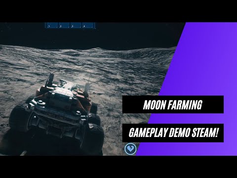 Moon Farming - Gameplay Demo Steam!