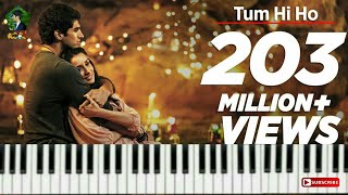 Video thumbnail of ""Tum Hi Ho Aashiqui 2" Full  Song on Keyboard | Aditya Roy Kapur, Shraddha Kapoor | Music - Mithoon"