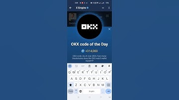 16 October 2024 Okx code X Empire #cgxzubair #crypto #nft #cryptocurrency #xempiretaskcode