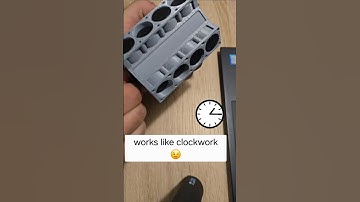 3D printed V8 motor model |Satisfying Assembly