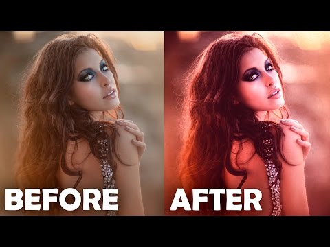 CINEMATIC COLOR GRADE LIKE A PRO | MOVIE LOOK EFFECT | PHOTOSHOP CC BASIC MANIPULATION TUTORIAL 