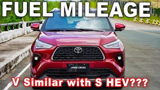 Fuel Mileage of 2024 Toyota Yaris Cross V and More