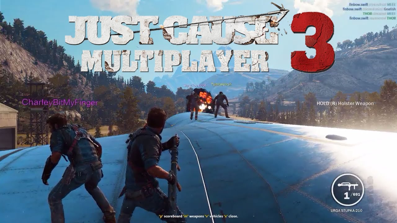 Just Cause 3 MULTIPLAYER - So much fun (Just Cause 3 Multiplayer ...