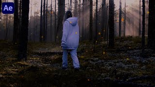 How to Generate and Motion Track Particles in After Effects Tutorial