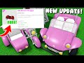 How To Get A *FREE* BEACH BUGGY! New Summer UPDATE! (Roblox Bloxburg)