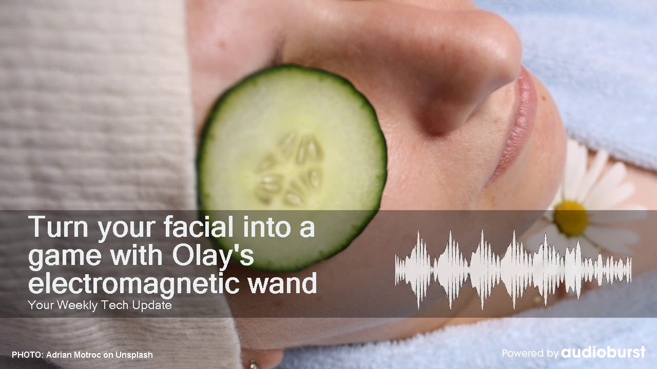 Turn your facial into a game with Olay's electromagnetic wand