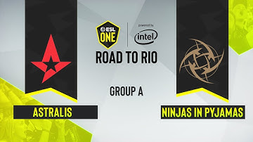 CS:GO - Ninjas in Pyjamas vs. Astralis [Inferno] Map 3 - ESL One: Road to Rio - Group A - EU