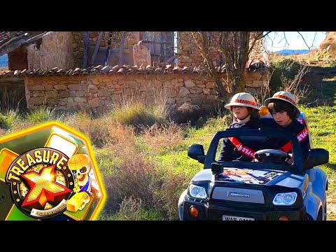 La BUSQUEDA de los ?TREASURE X ? junto a las CABAÑAS ABANDONADAS con los exploradores DANI y EVAN