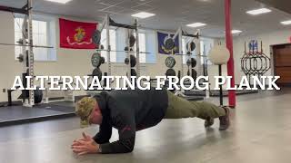 Alternating Frog Plank