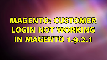 Magento: customer login not working in magento 1.9.2.1 (3 Solutions!!)