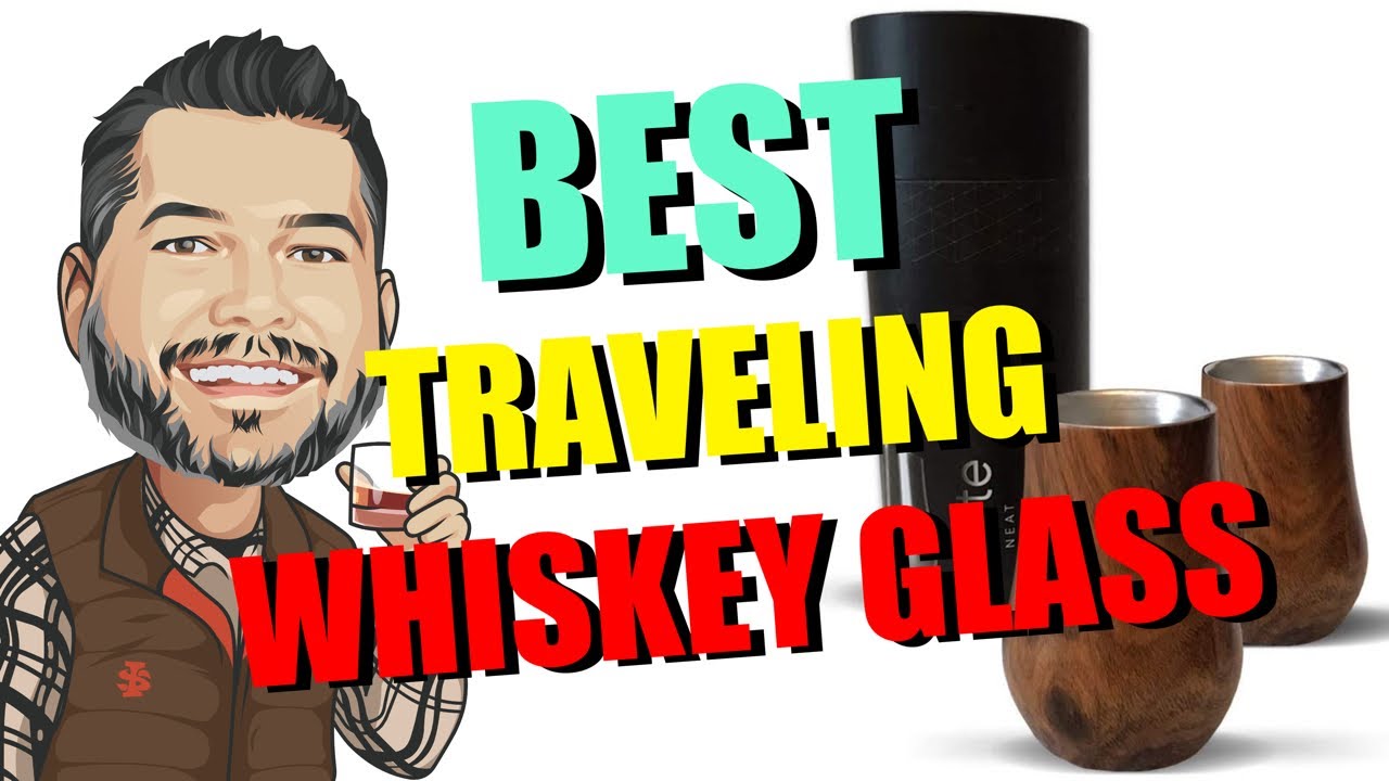 Best Traveling Whiskey Glass! Great alternative to a glencairn glass while  on the road! 