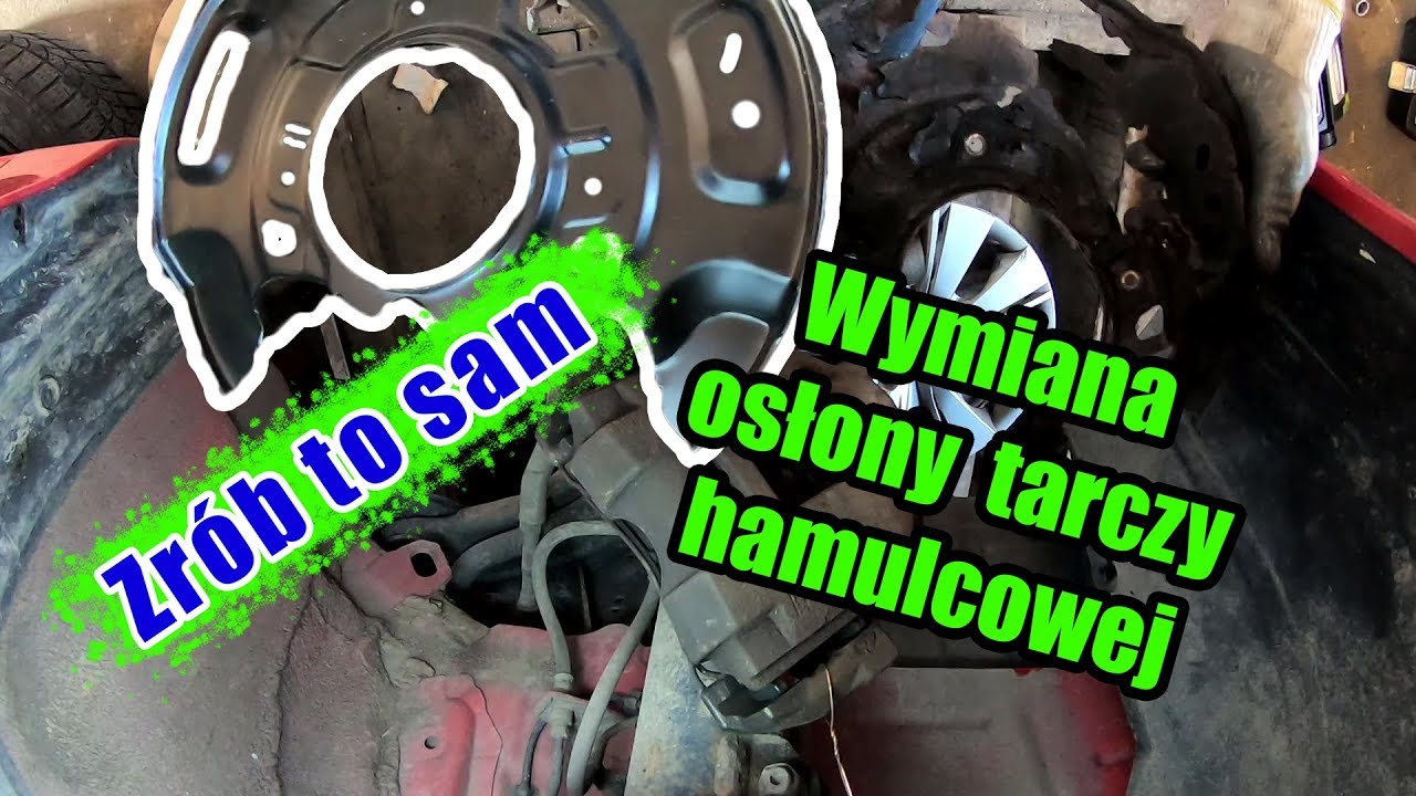 Wymiana Osłony Tarczy Hamulcowej - Yaris 3 | Zrób To Sam | #Shotfix - Youtube