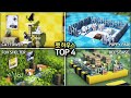⛏️ 마인크래프트 건축 꿀팁 강좌 :: 🐈 귀여운 동물 펫 하우스 TOP 4 🐶 [Minecraft 4 Pet House Build Tutorial]