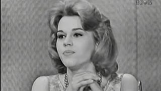 What's My Line?  Jane Fonda; Martin Gabel [panel]; Polly Bergen [panel] (Apr 3, 1960)