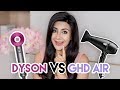 DYSON SUPERSONIC HAIR DRYER VS GHD AIR | Cassie Samji