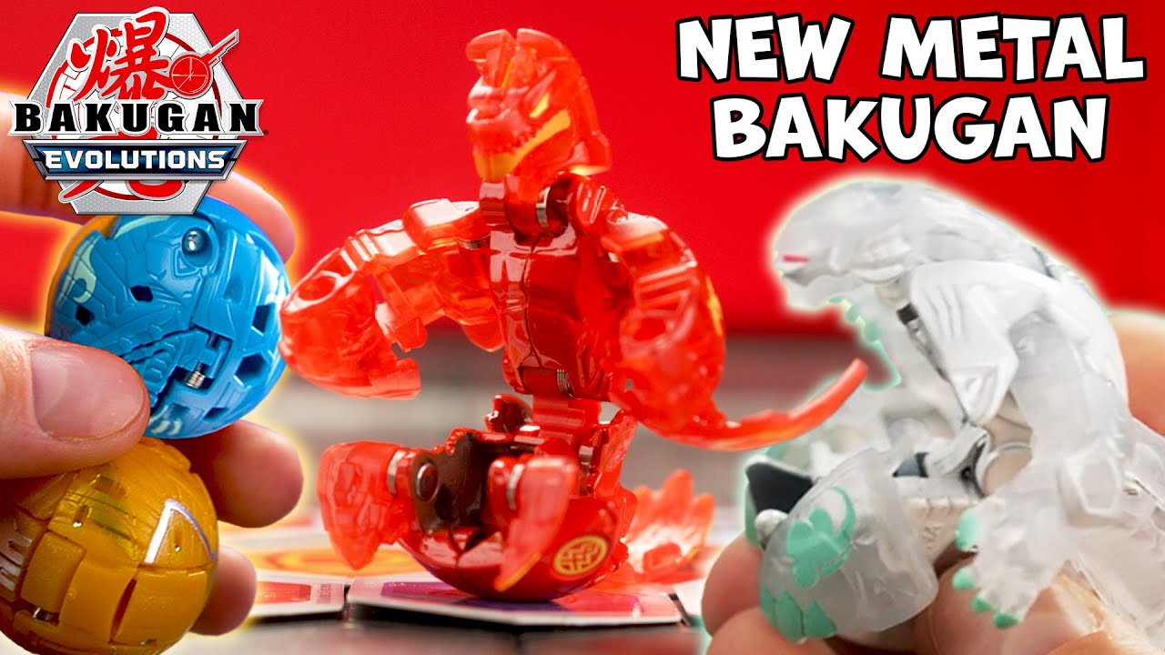 Opening Platinum METAL Bakugan - New Bakugan Evolutions Platinum Battle  Bundle [Dragonoid & Wrath] 