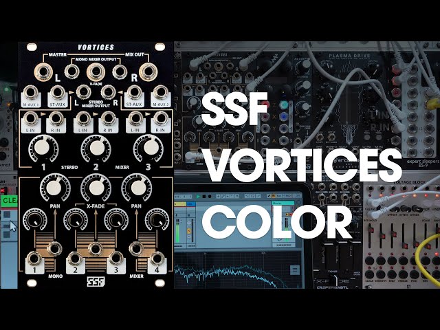Deep Dive: SSF Vortices Modular Mixer Color Demo - YouTube
