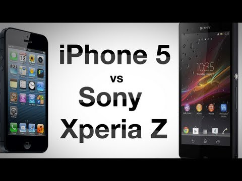Video: Ero Sony Xperia Z: N, ZL: N Ja Apple IPhone 5: N Välillä