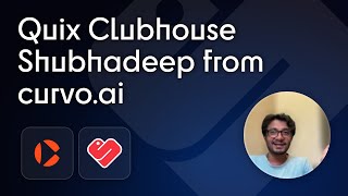 Shubhadeep Roychowdhury from Curvo.ai shares his experience | QUIX a Spark and Flink alternative.