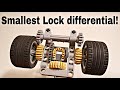 Simplest locking differential very small lego technic lock differential  tutorial