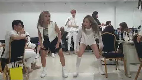 Z-Girls (Vanya Carlyn) imitating Z-Boys 'No limit' dance